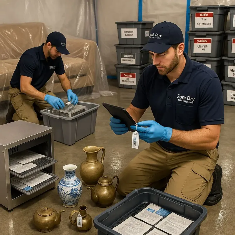Content Protection and Restoration process in El Cerrito Corona, CA